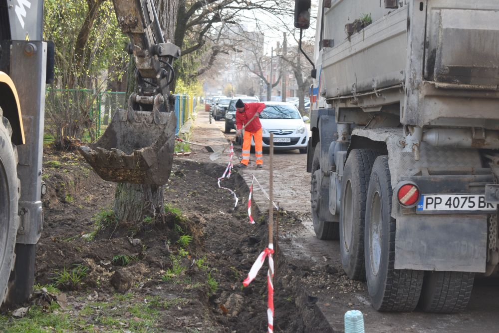 Започва ремонт на тротоар до ОУ“Никола Икономов“